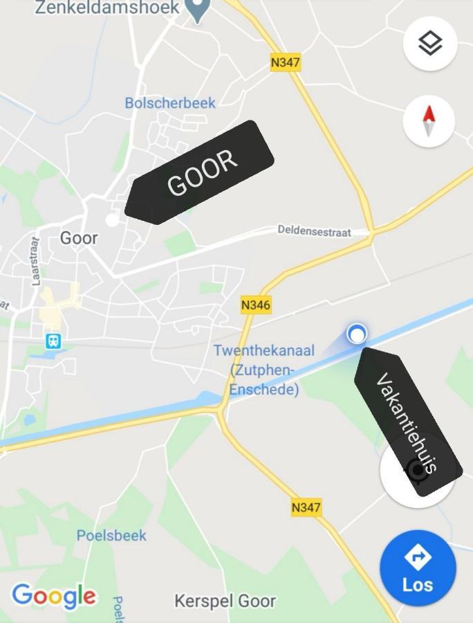 Apartmán Vakantieboerderij Misset Goor Exteriér fotografie